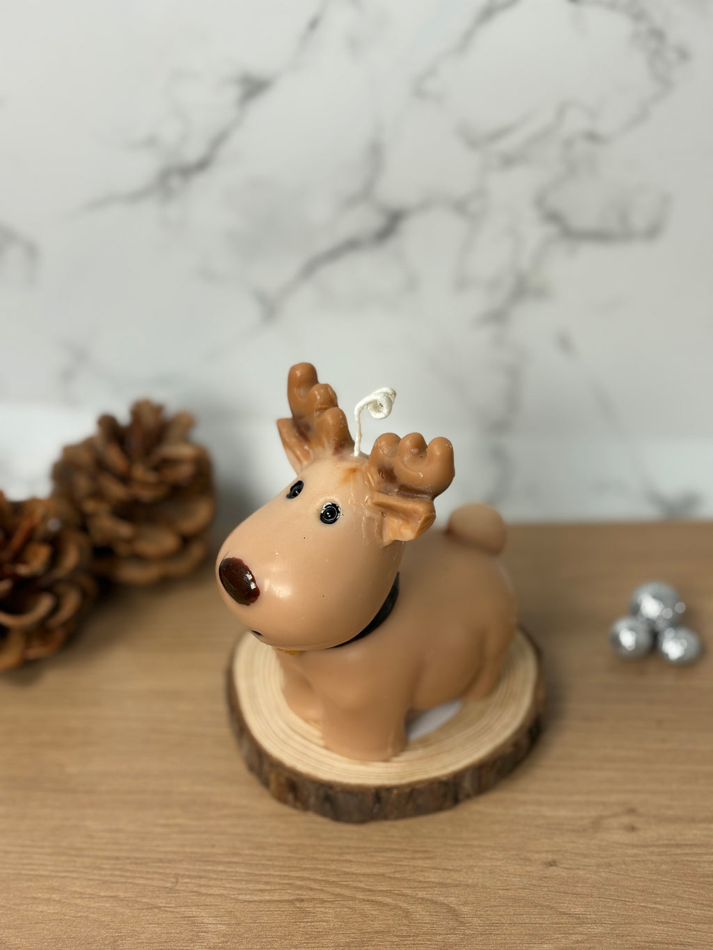 Rentier Rudolph Kerze