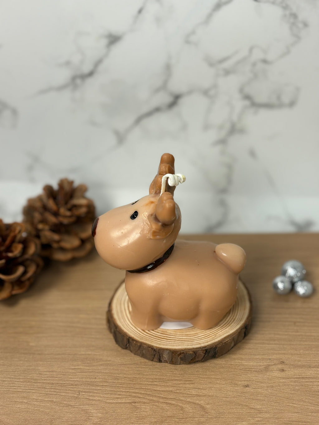 Rentier Rudolph Kerze