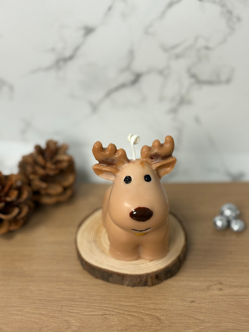 Rentier Rudolph Kerze