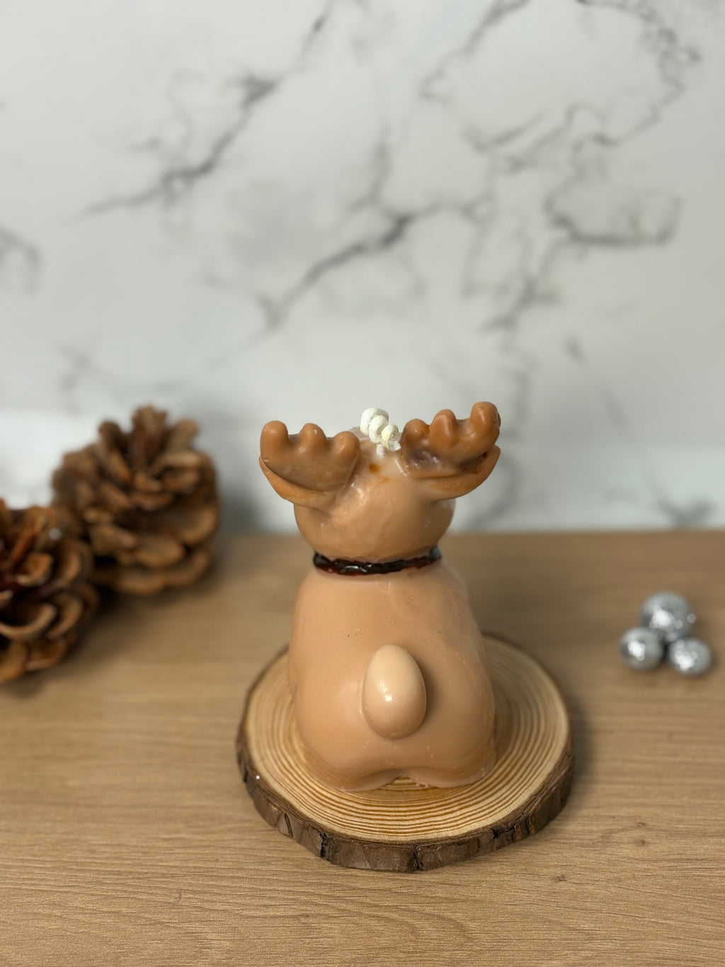 Rentier Rudolph Kerze