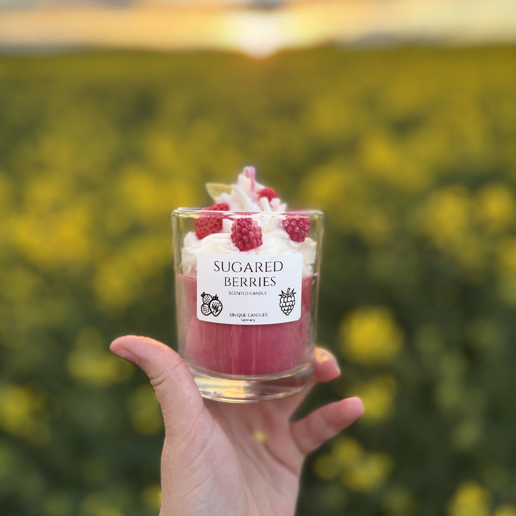 Sugared Berries Kerze