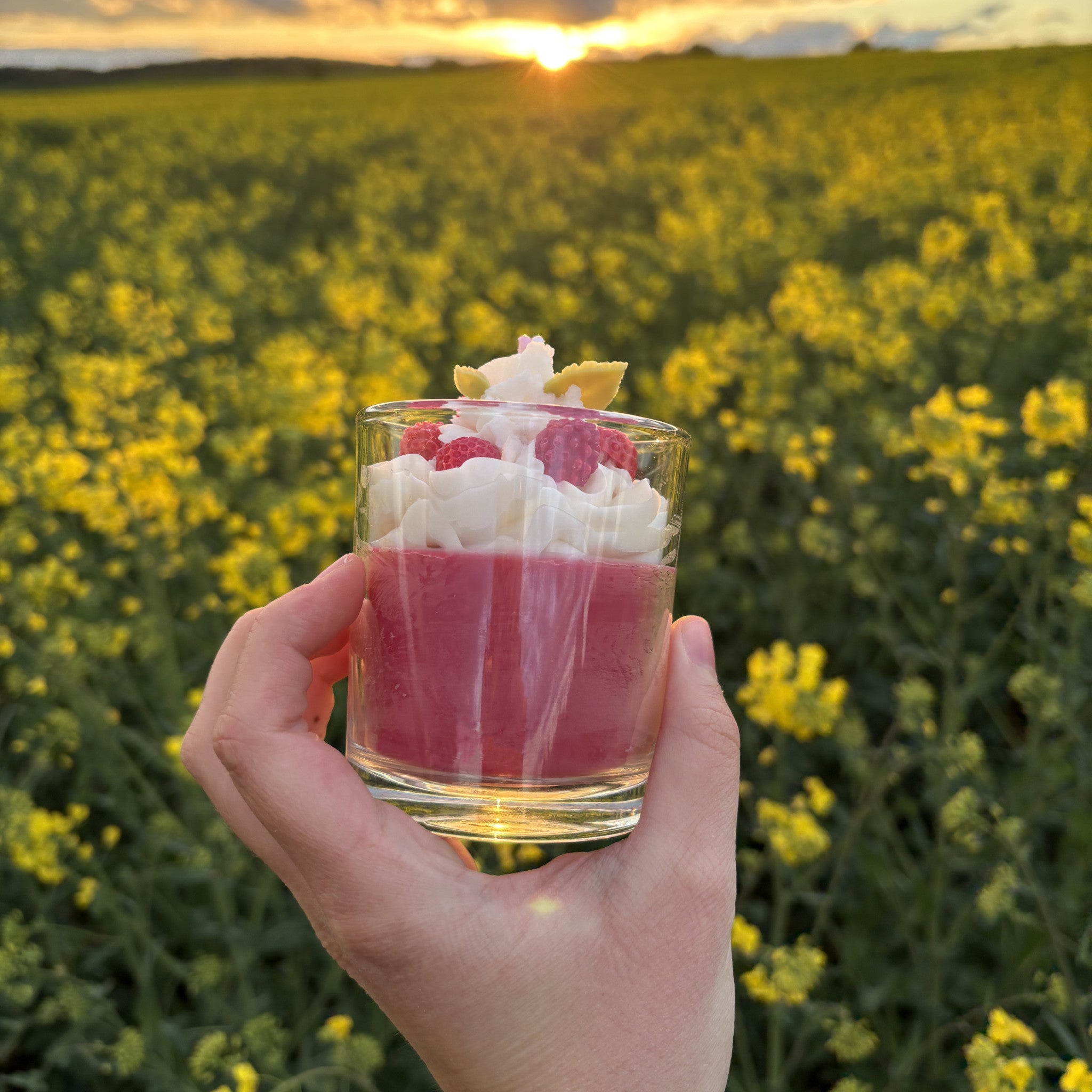 Sugared Berries Kerze